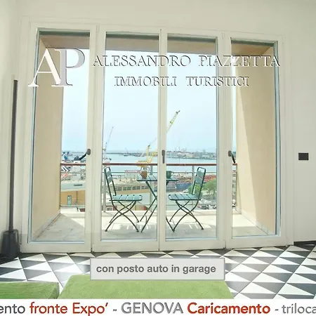 Ferienwohnung Cavour Luxury Sea View Genua Exterior foto