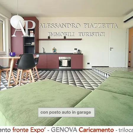 Ferienwohnung Cavour Luxury Sea View Genua Exterior foto