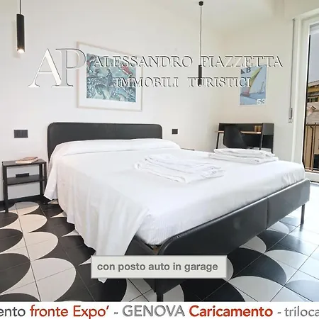 Ferienwohnung Cavour Luxury Sea View Genua Exterior foto
