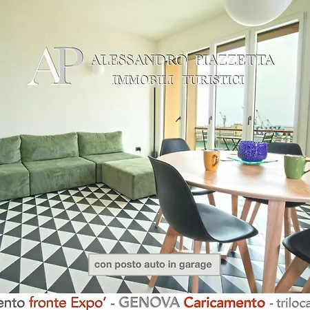 Ferienwohnung Cavour Luxury Sea View Genua Exterior foto