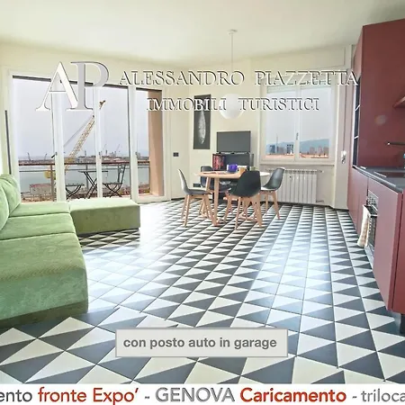 Ferienwohnung Cavour Luxury Sea View Genua Exterior foto