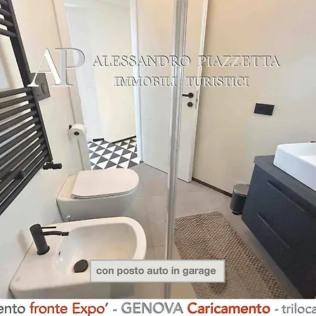 Ferienwohnung Cavour Luxury Sea View Genua Exterior foto